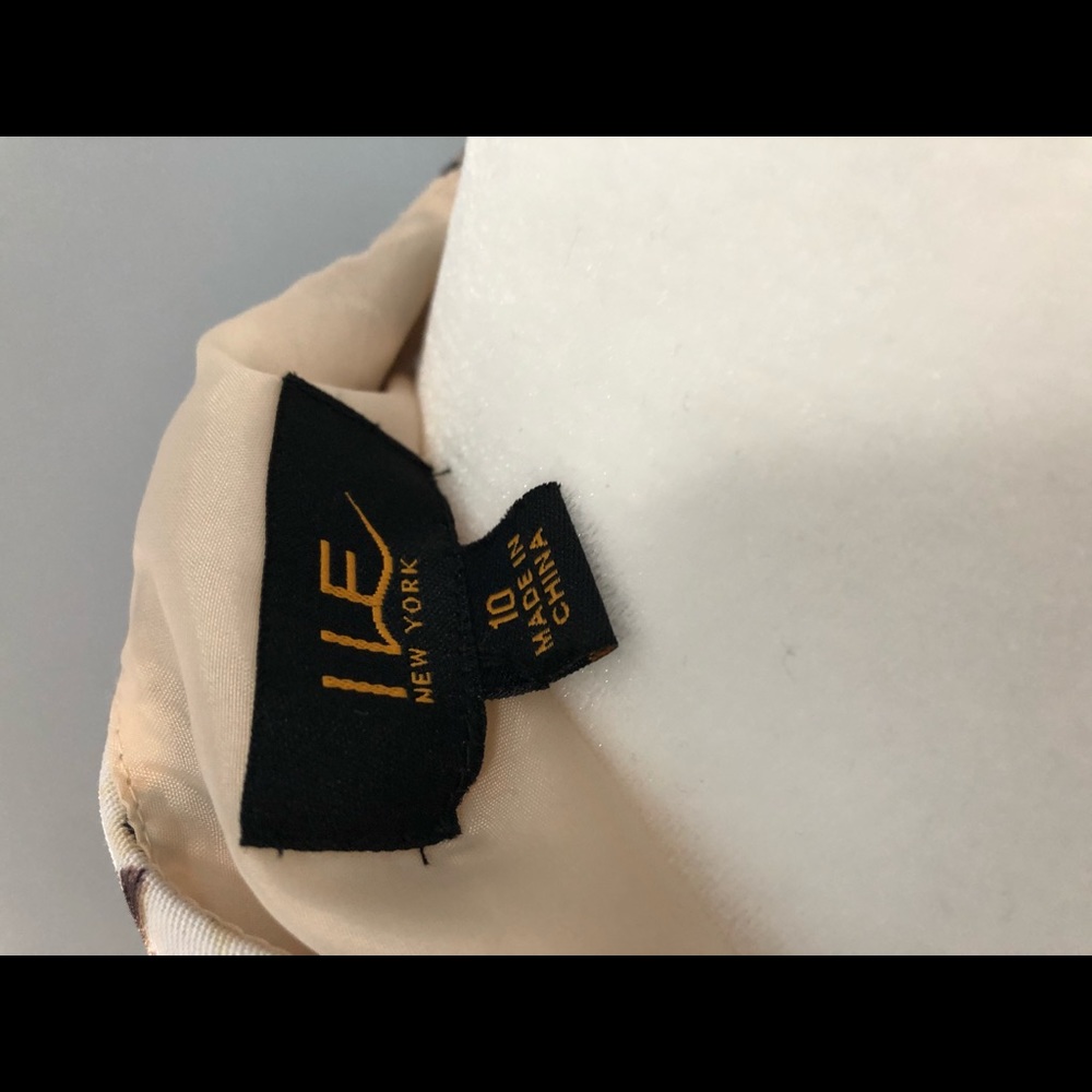 ILE New York cap sleeve printed sheath dress - Picture 7 of 7